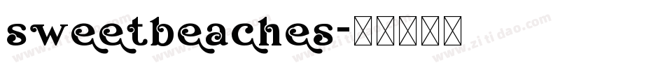 sweetbeaches字体转换