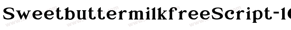 SweetbuttermilkfreeScript-1GDvB字体转换