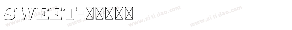 SWEET字体转换