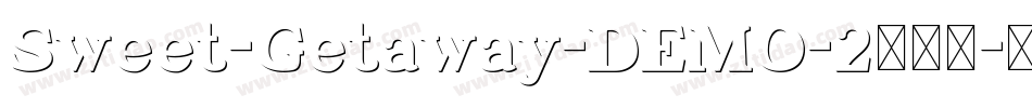Sweet-Getaway-DEMO-2转换器字体转换