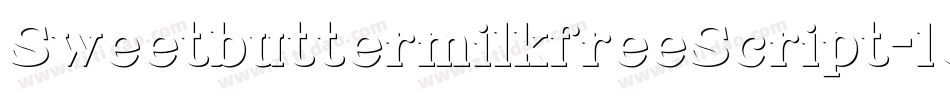 SweetbuttermilkfreeScript-1GDvB字体转换