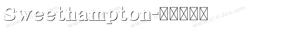 Sweethampton字体转换
