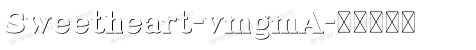Sweetheart-vmgmA字体转换