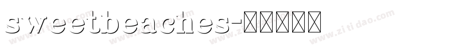 sweetbeaches字体转换