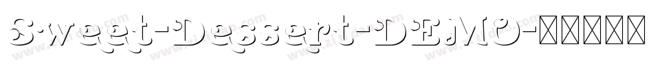 Sweet-Dessert-DEMO字体转换