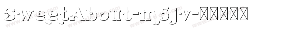 SweetAbout-m5jv字体转换