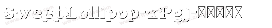 SweetLollipop-xPgj字体转换