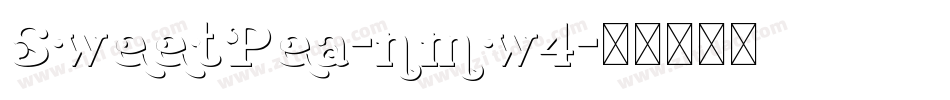 SweetPea-nmw4字体转换