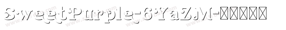 SweetPurple-6YaZM字体转换