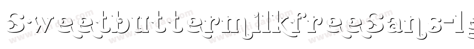 SweetbuttermilkfreeSans-lg920字体转换