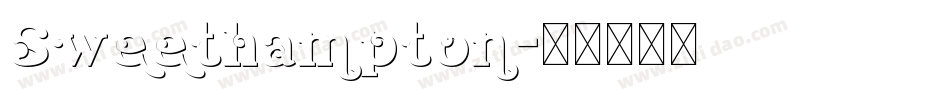 Sweethampton字体转换