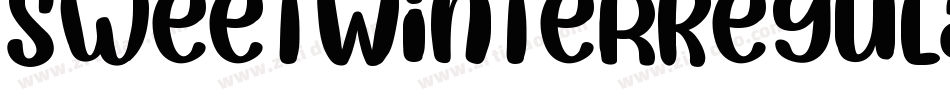 SweetWinterRegular-8MZxz字体转换