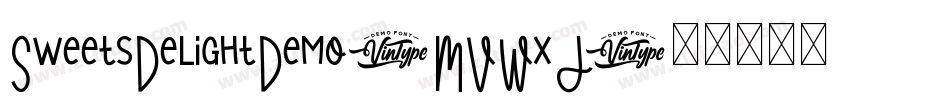 SweetsDelightDemo-MVWxJ字体转换