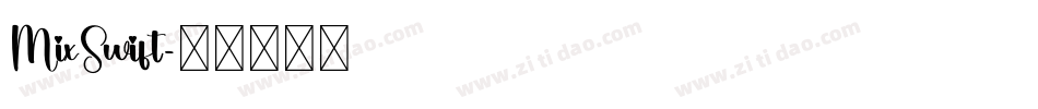 MixSwift字体转换
