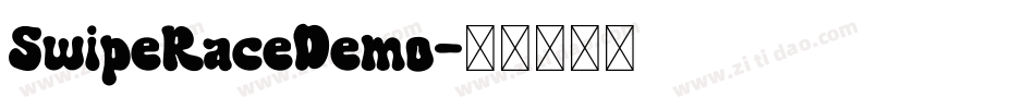 SwipeRaceDemo字体转换