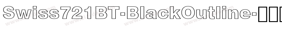 Swiss721BT-BlackOutline字体转换