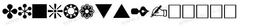 Dingbats2字体转换