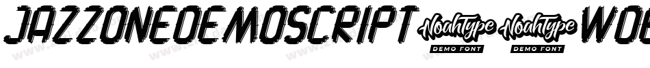 JazzOneDemoScript-0WdeX字体转换