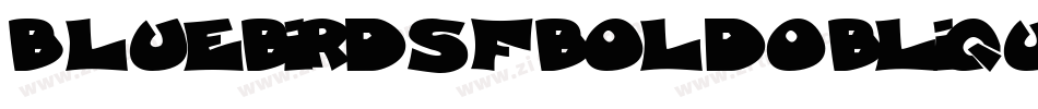 BluebirdSfboldOblique-YBo4字体转换