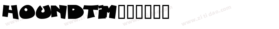 Houndtim字体转换