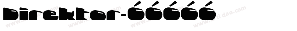 Direktor字体转换