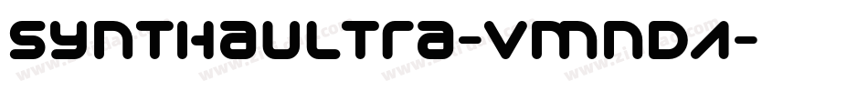 SynthaUltra-vmndA字体转换