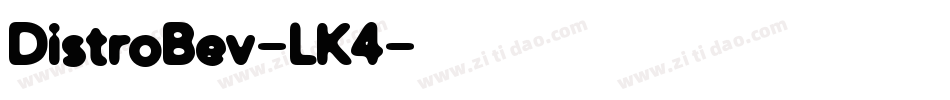 DistroBev-LK4字体转换