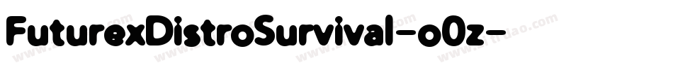 FuturexDistroSurvival-o0z字体转换