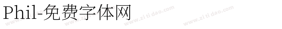 Phil字体转换