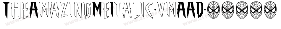 TheAmazingMeItalic-vmAAD字体转换 TheAmazingMeItalic-vmAAD字体转换