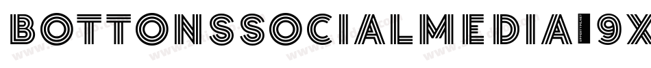 BottonsSocialMedia-9xx2字体转换