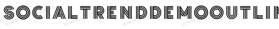 SocialTrendDemoOutline-Yzy1j字体转换