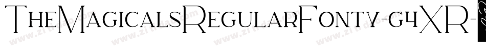 TheMagicalsRegularFonty-g4XR字体转换