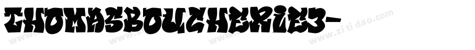 thomasboucherie3字体转换
