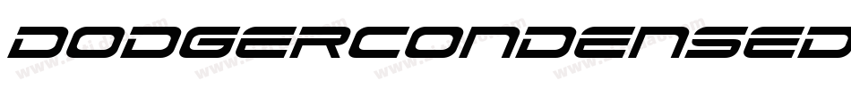 DodgerCondensed-oLa4字体转换