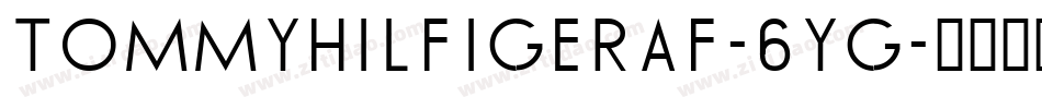 TommyHilfigerAf-6yg字体转换
