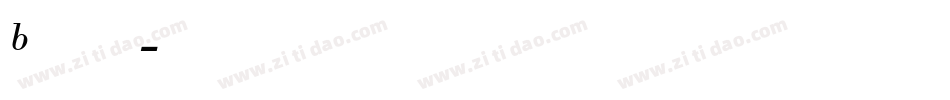 Bodonibc字体转换