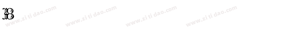 Bodonibc字体转换