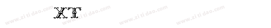 bodoniXT字体转换