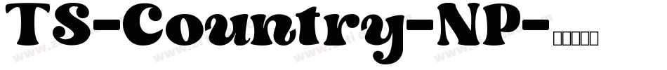 TS-Country-NP字体转换
