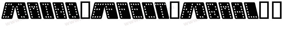 Domino-Effect-Normal字体转换