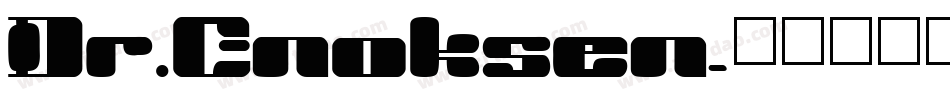 Dr.Enoksen字体转换