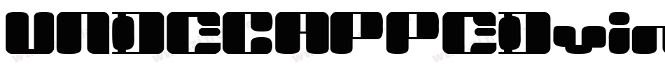UNDECAPPEDvinyl字体转换