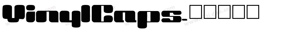 VinylCaps字体转换