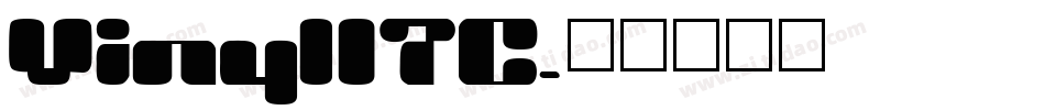 VinylITC字体转换
