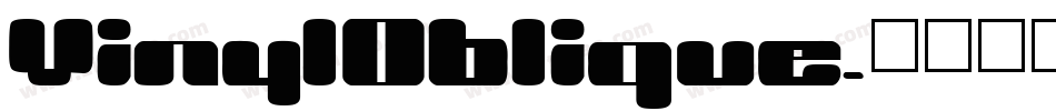 VinylOblique字体转换