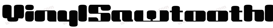 VinylSawtoothITC字体转换