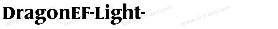 DragonEF-Light字体转换
