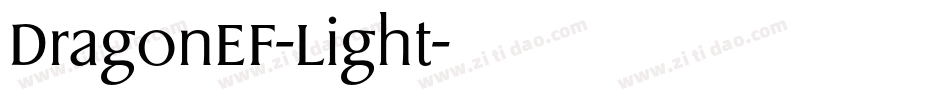 DragonEF-Light字体转换