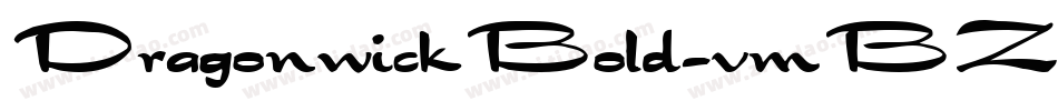 DragonwickBold-vmBZ字体转换